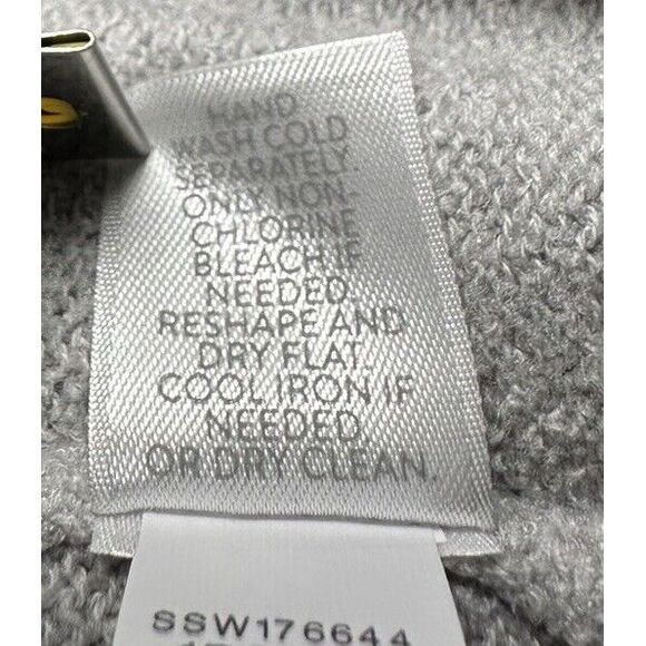 J JILL Grey sweater pullover size 1X Super Soft stretchy Comfy Casual - Picture 9 of 9